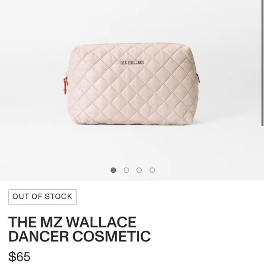 SOLD - NEW LIMITED ED. MZ Wallce ballet mica cosmetic bag